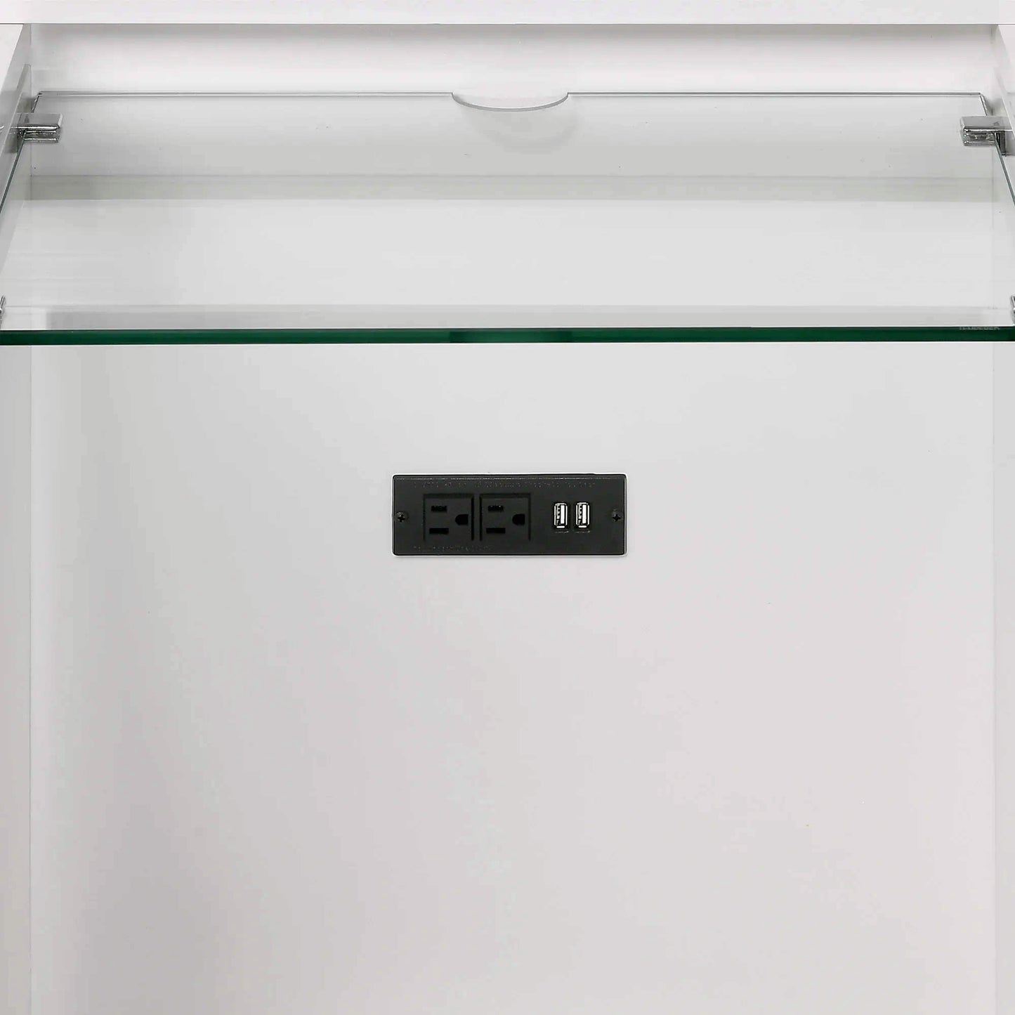 Twenty Nine - Vanity Set With Led & USB Plug - White