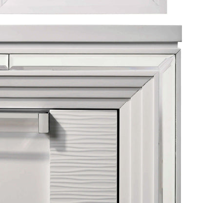 Twenty Nine - Vanity Set With Led & USB Plug - White