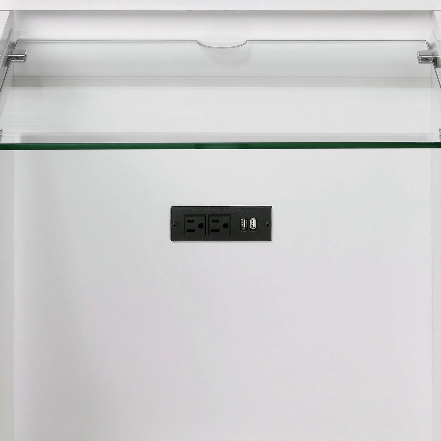 Twenty Nine - Vanity Set With Led & USB Plug - White