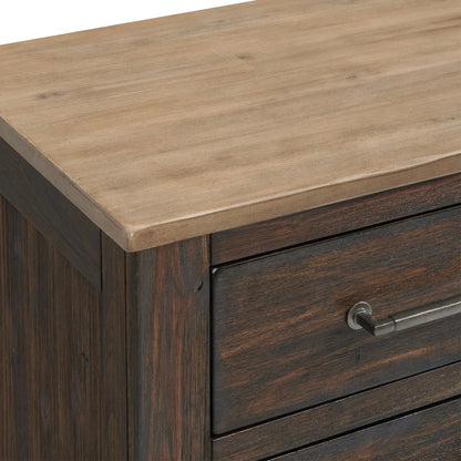 Transitions - Nightstand - Driftwood / Sable