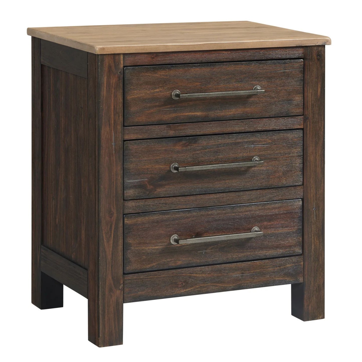 Transitions - Nightstand - Driftwood / Sable