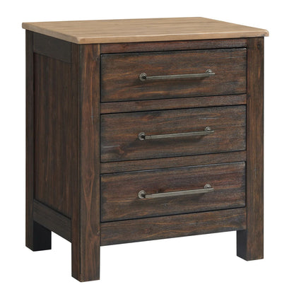 Transitions - Nightstand - Driftwood / Sable
