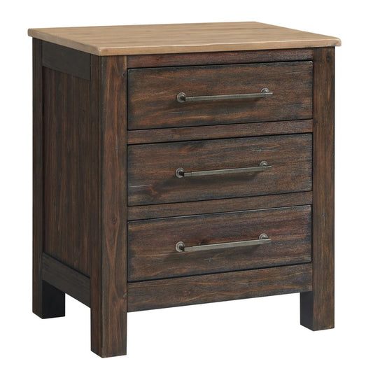 Transitions - Nightstand - Driftwood / Sable