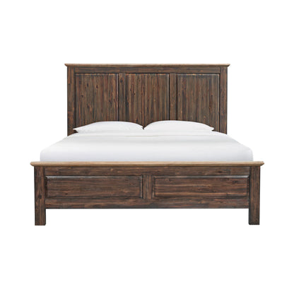 Transitions - King Standard Bed - Driftwood / Sable