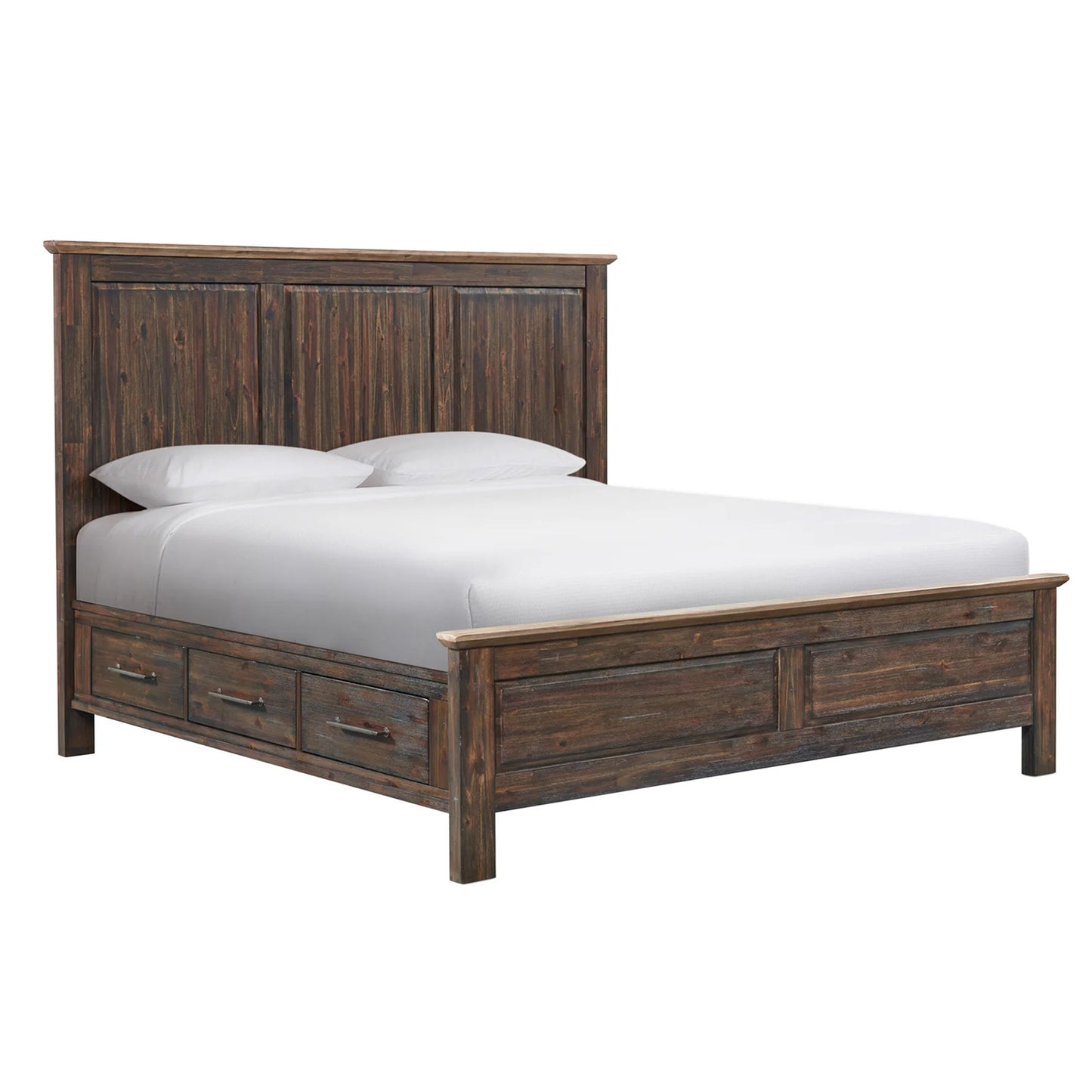 Transitions - King Standard Bed - Driftwood / Sable