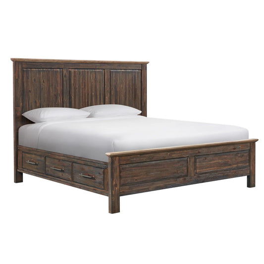 Transitions - King Standard Bed - Driftwood / Sable