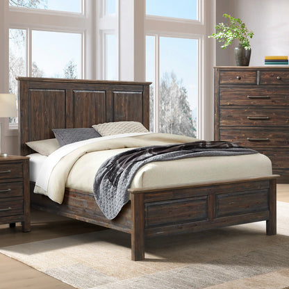 Transitions - Queen Standard Bed - Driftwood / Sable