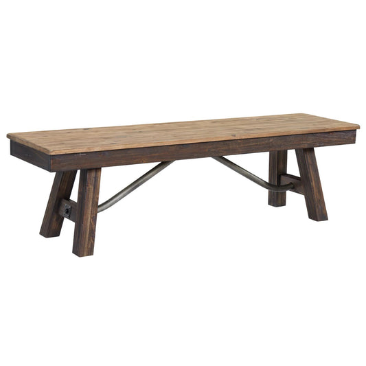 Transitions - Dining Bench - Driftwood / Sable