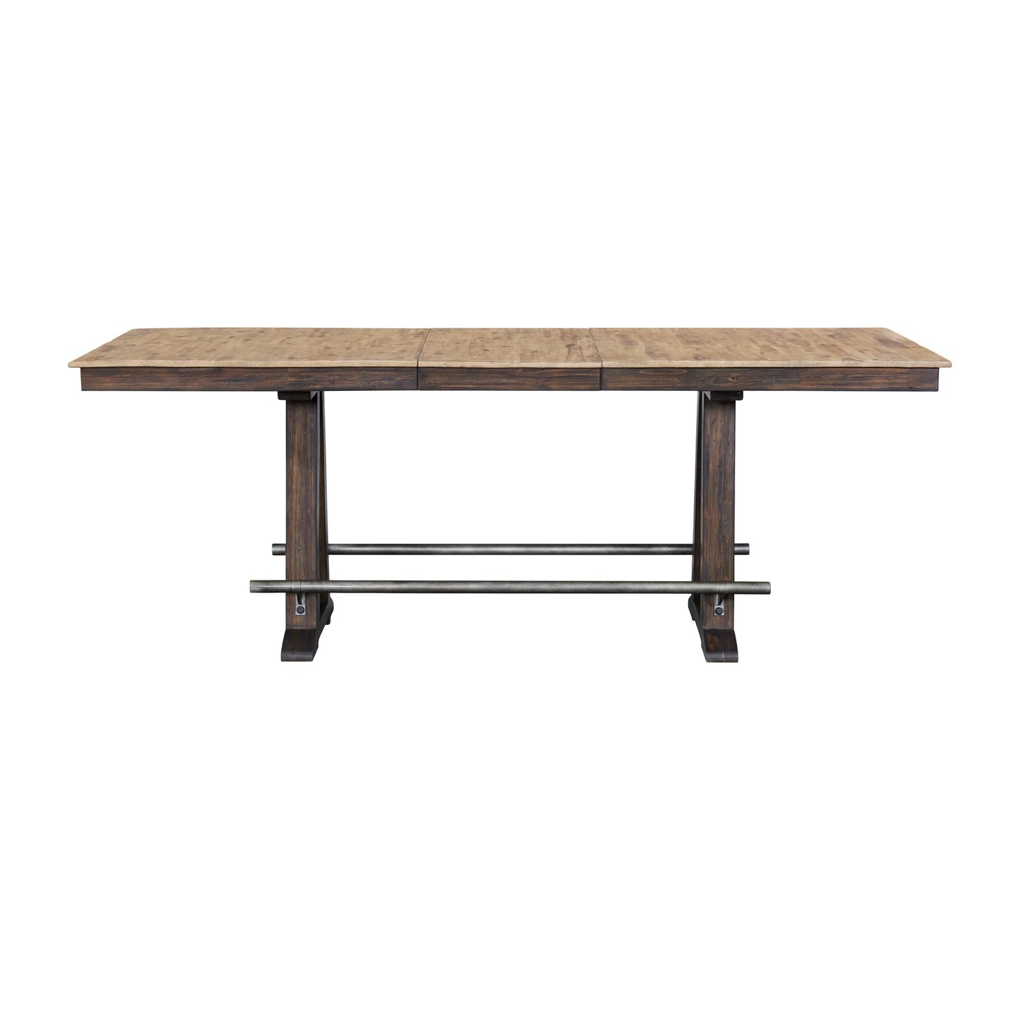Transitions - Counter Trestle Table - Driftwood / Sable