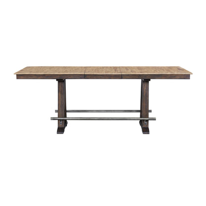Transitions - Counter Trestle Table - Driftwood / Sable
