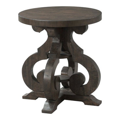 Stone - 2 Piece Occasional Set, Coffee & End Table - Dark Walnut