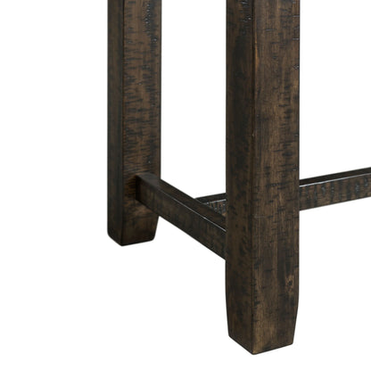 Stone - Multipurpose Bar Table Set - Dark Walnut