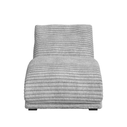 Dominick II - Chaise - Masis Silver