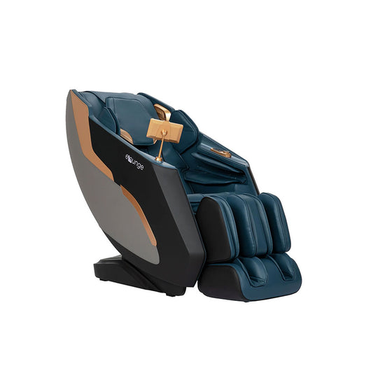 Enrich - PU Massage Chair - Navy