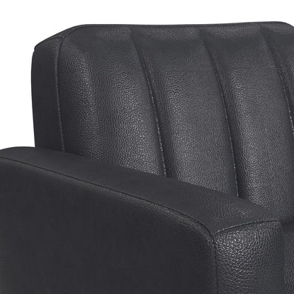 Horizon - Chair With Wood Front - Pebble Navy