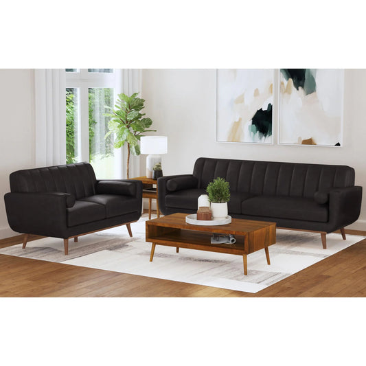 Horizon - Sofa & Loveseat - Dark Gray