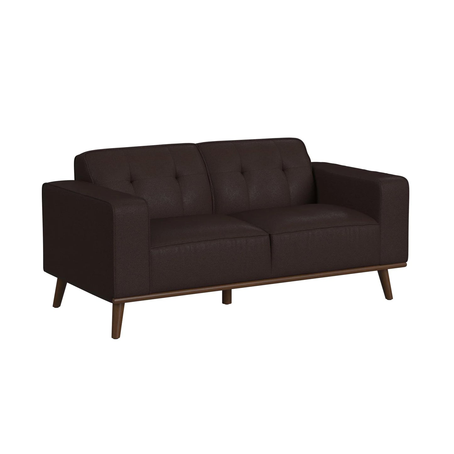 Destiny - 3 Piece Living Room Set (Sofa, Loveseat & Chair) - Pebble Brown