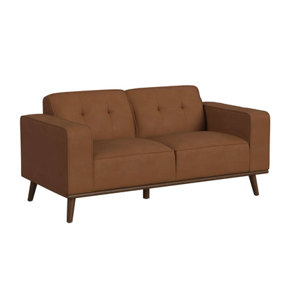 Destiny - 3 Piece Living Room Set (Sofa, Loveseat & Chair) - Pebble Tan