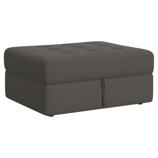 Options One - Storage Ottoman - Ash