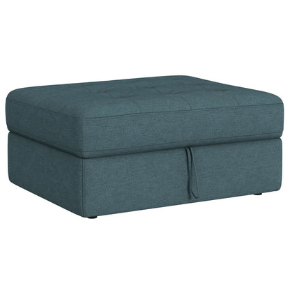 Options One - Storage Ottoman - Teal