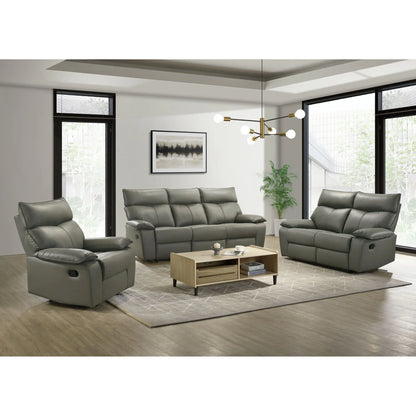 Wildcat - 3 Piece Living Room Set (Sofa, Loveseat & Recliner) - Gray