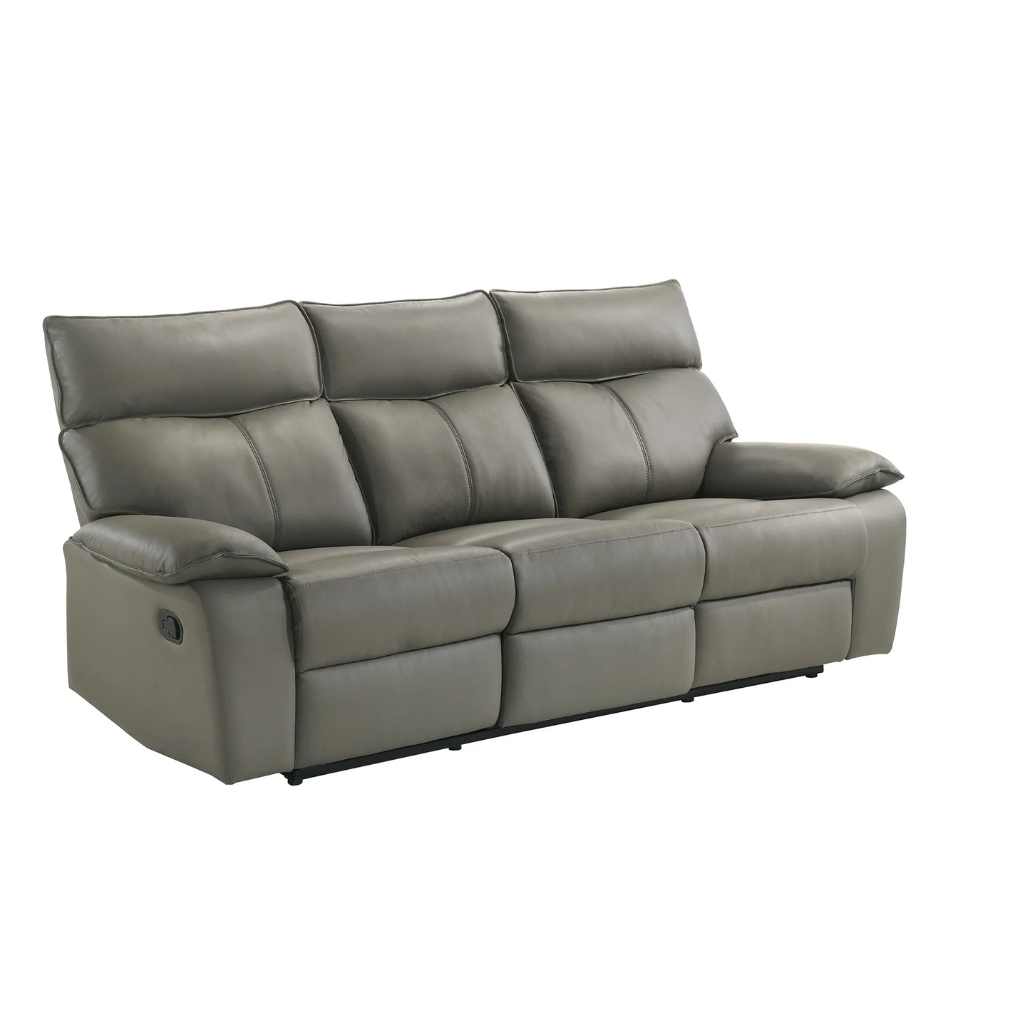 Wildcat - 3 Piece Living Room Set (Sofa, Loveseat & Recliner) - Gray