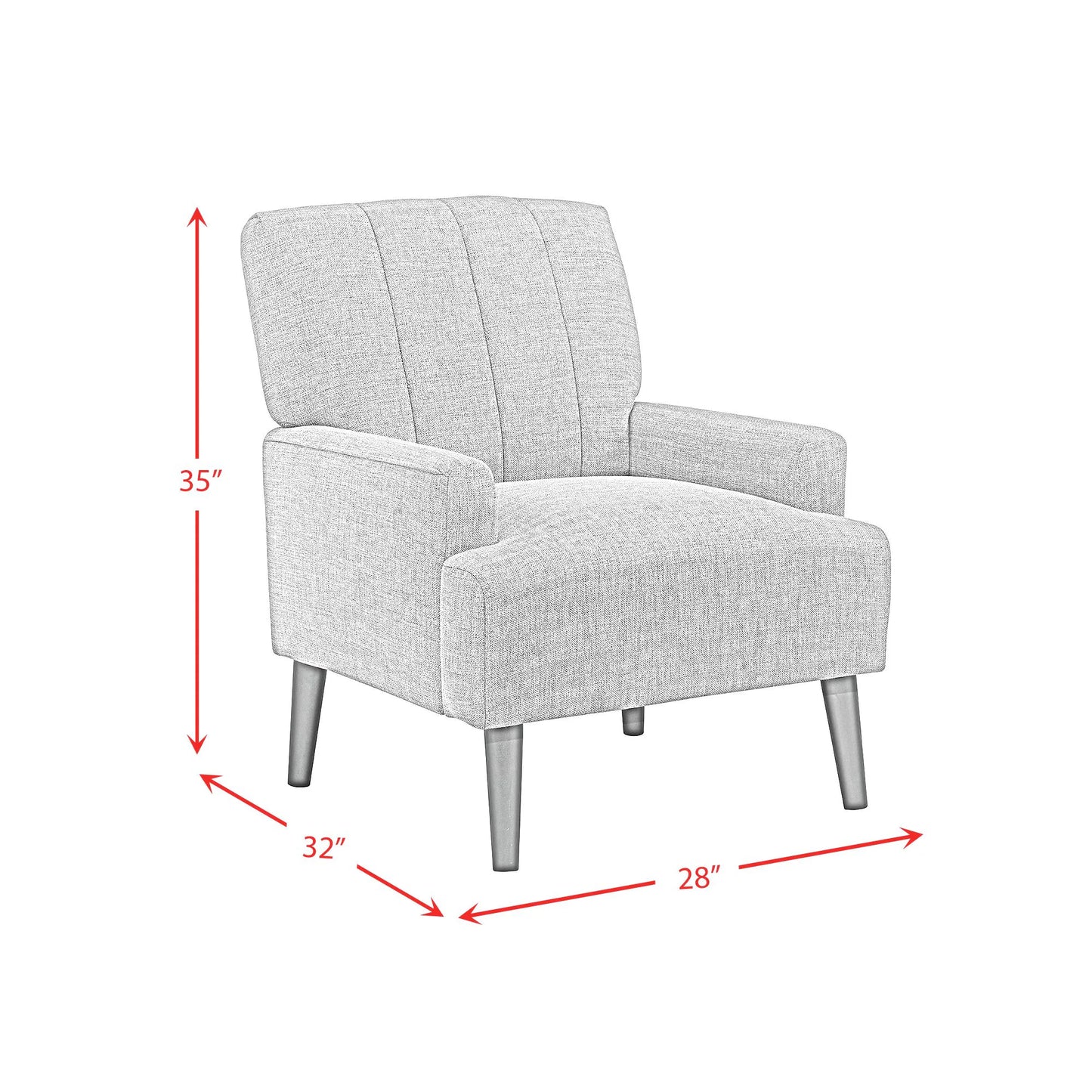 Kiwi - Chair With Channel Back - Palmer Steel