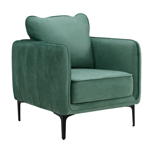 Rae - Chair - Lavish Green Velvet