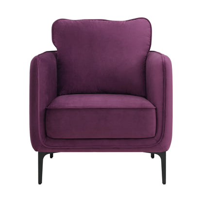 Rae - Chair - Lavish Purple Velvet