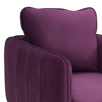 Rae - Chair - Lavish Purple Velvet