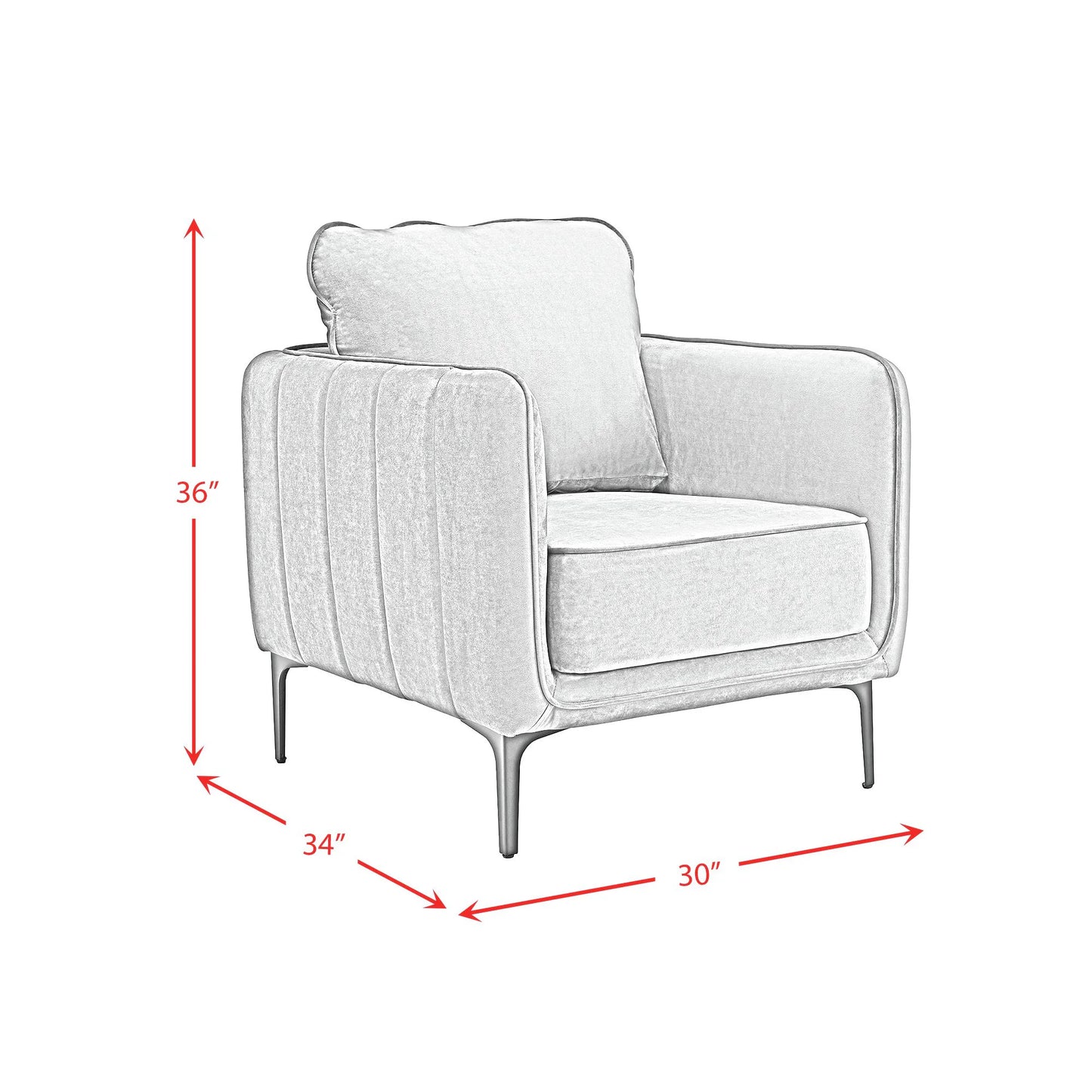 Rae - Chair - Lavish Purple Velvet