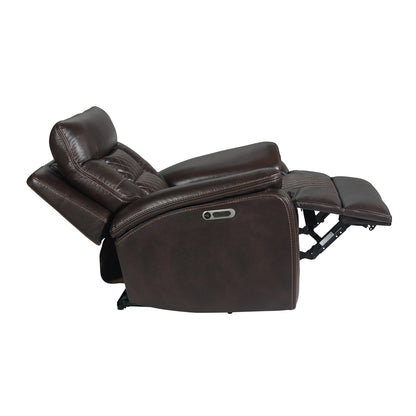Trinidad - Power Recliner With Power Motion Head Recliner - Pebble Brown