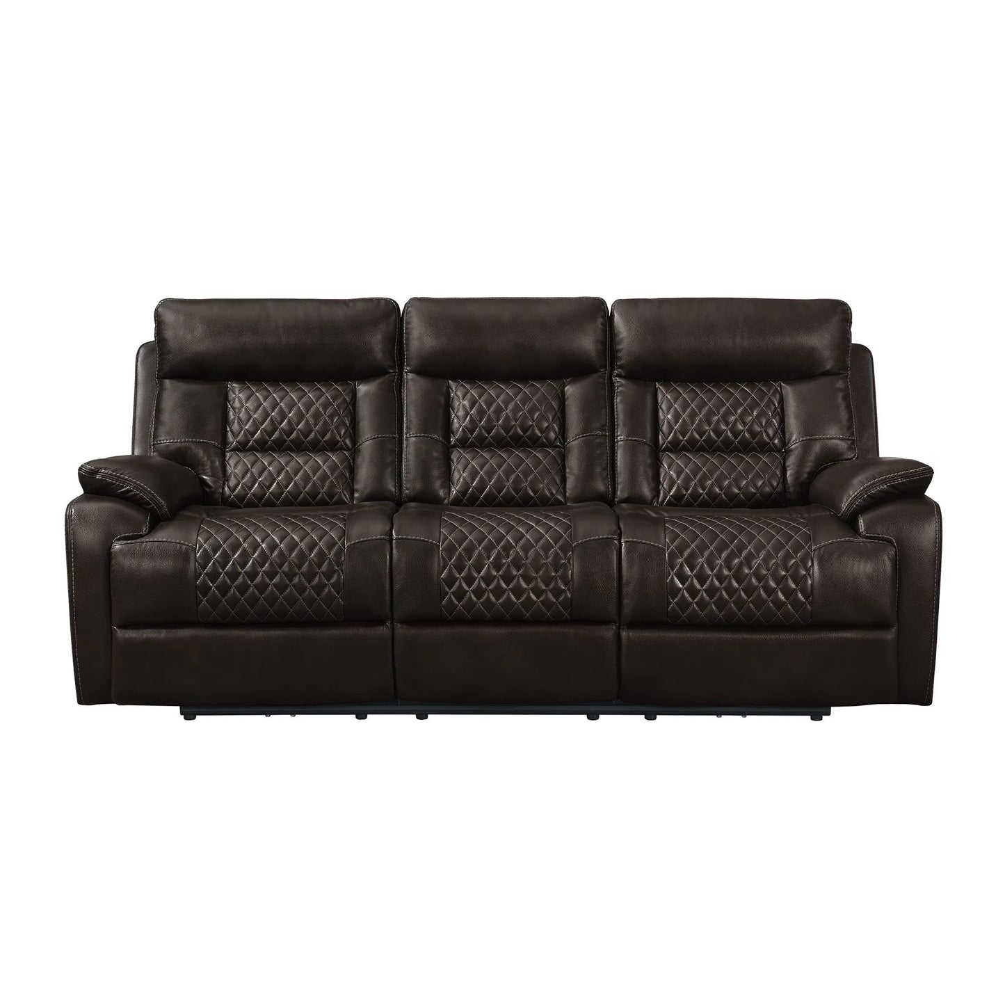 Trinidad - Power Motion Sofa With Power Motion Head Recliner - Pebble Brown