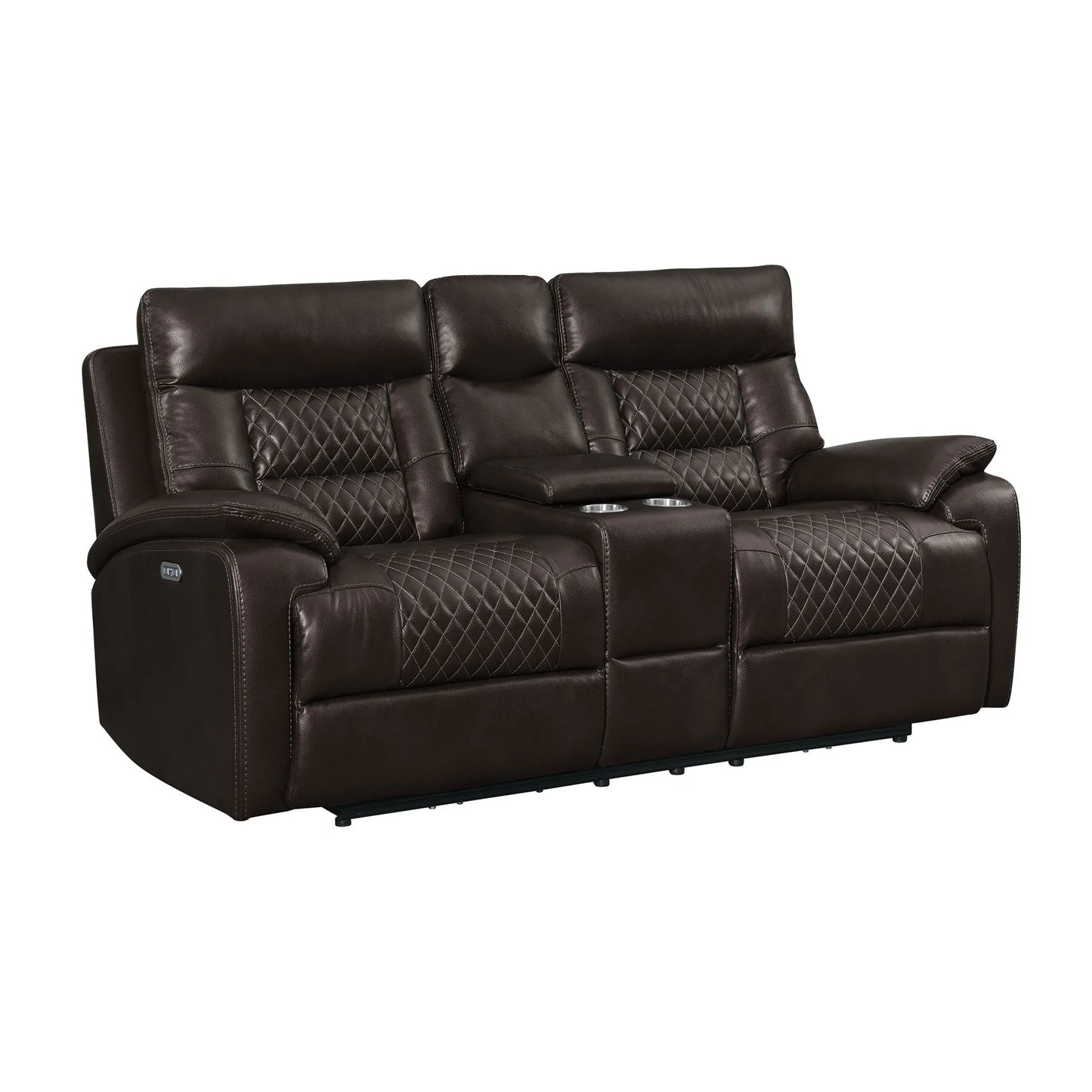 Trinidad - 2 Piece Sofa & Loveseat Living Room Set - Pebble Brown