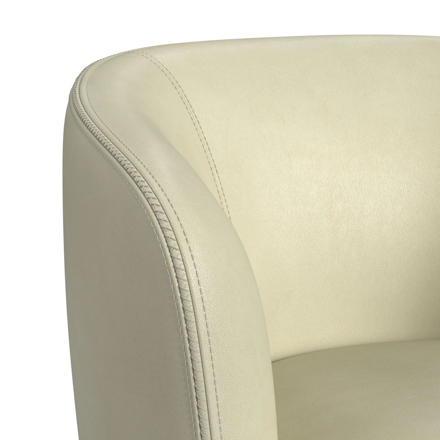 Vito - Swivel Chair - Pebble Cream