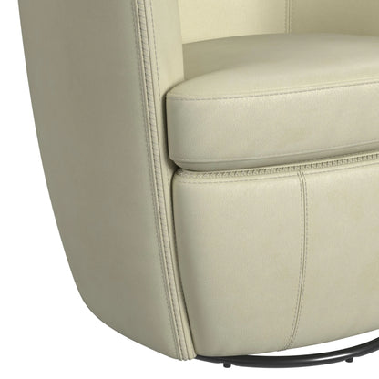 Vito - Swivel Chair - Pebble Cream