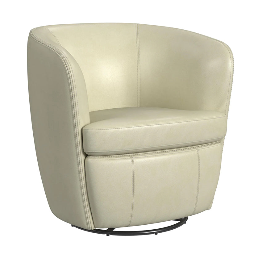 Vito - Swivel Chair - Pebble Cream