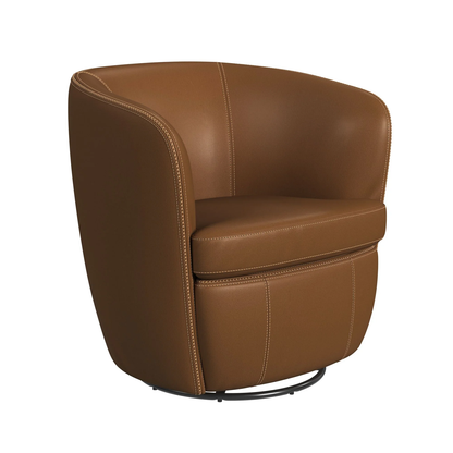 Vito - Swivel Chair - Pebble Tan