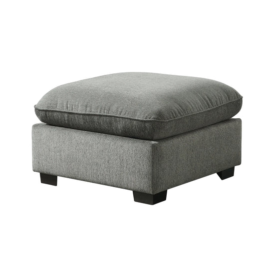 Deville - Modular Ottoman - Nova Gray