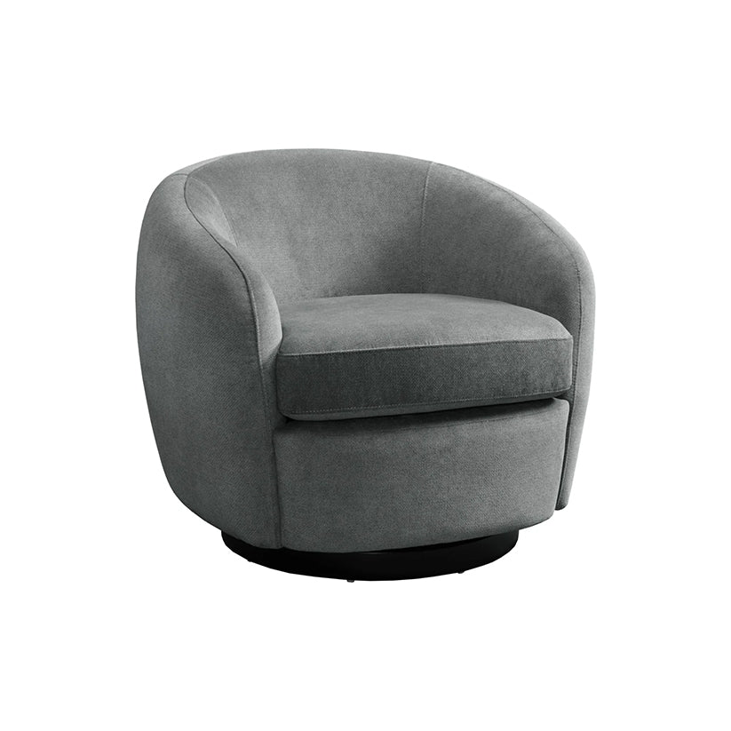 Chanel - Swivel Chair - Bristo Gray