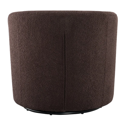 Dior - Swivel Chair - Feather Chocolate