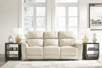 Dahlmoore - Almond - Power Reclining Sofa