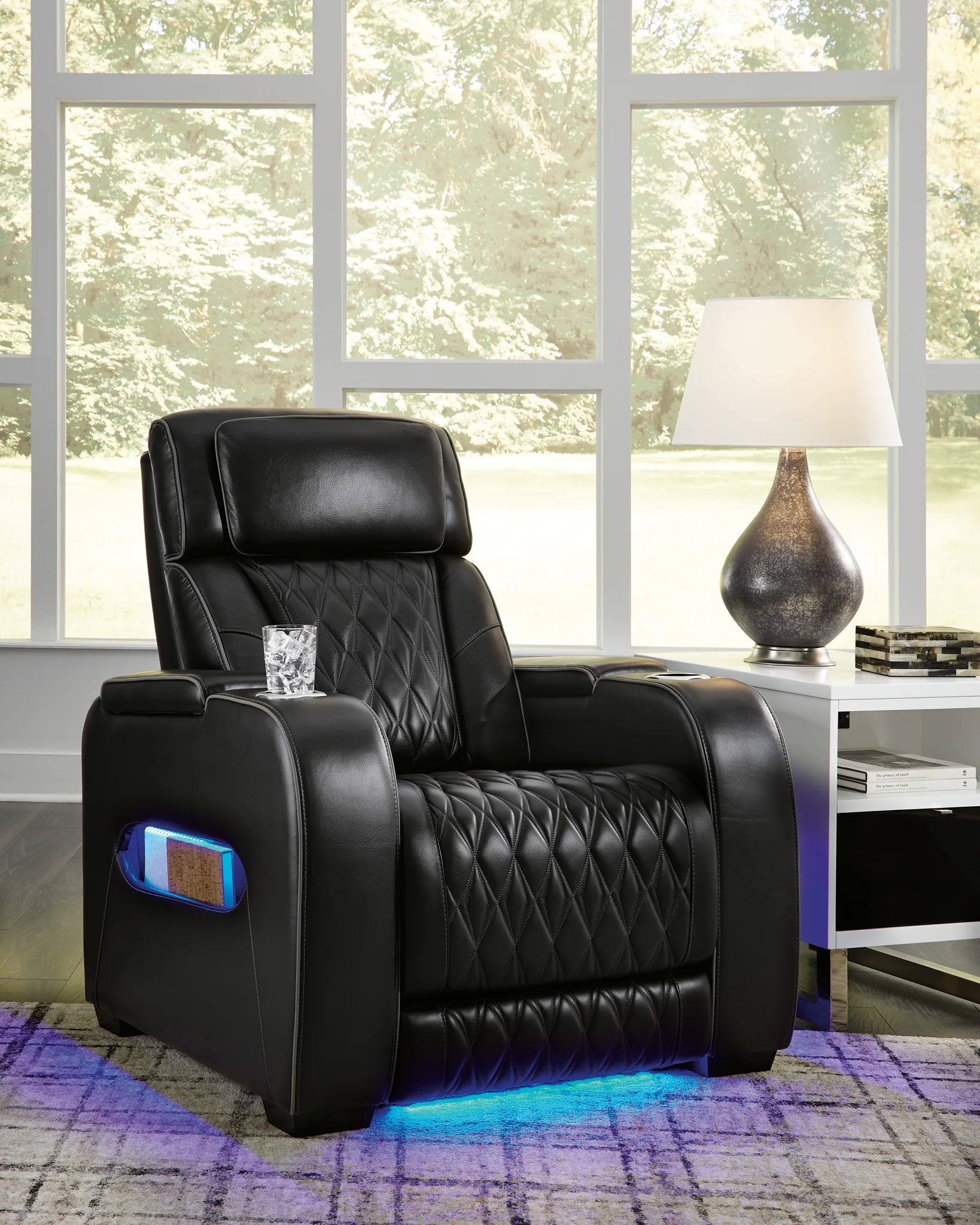 Boyington - Black - Power Recliner/ Adj Headrest 8