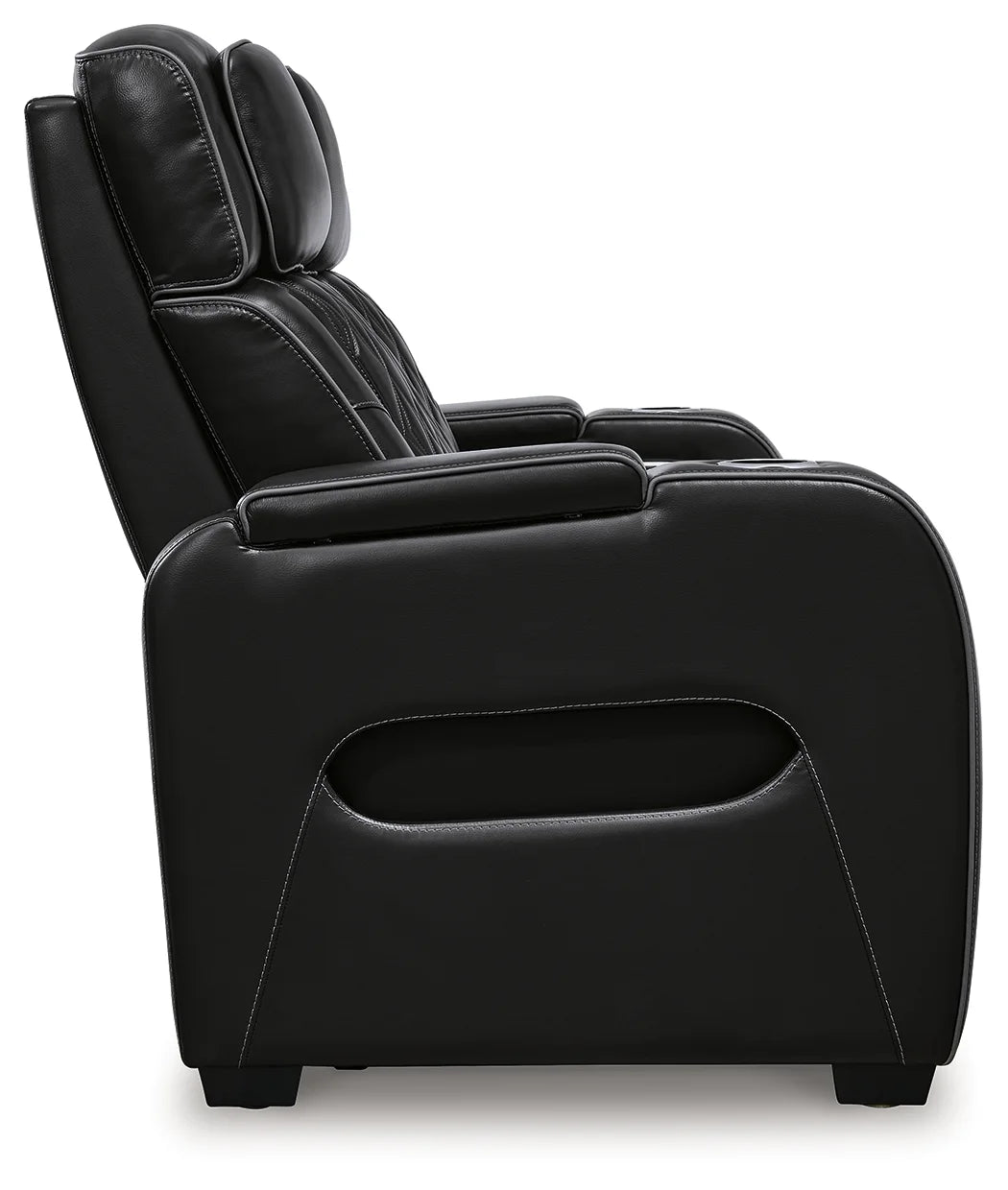 Boyington - Black - Power Reclining Sofa With Adj Headrest 10