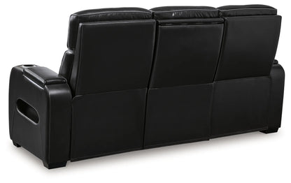 Boyington - Black - Power Reclining Sofa With Adj Headrest 9
