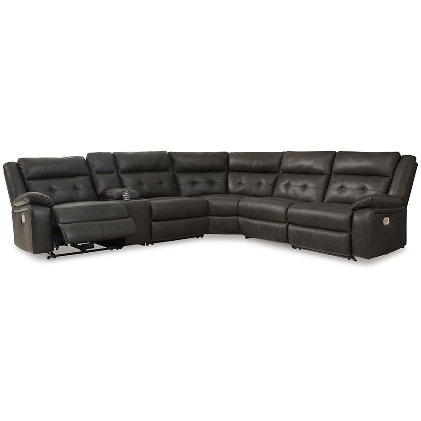 Mackie Pike - Storm - 6-Piece Power Reclining Sectional