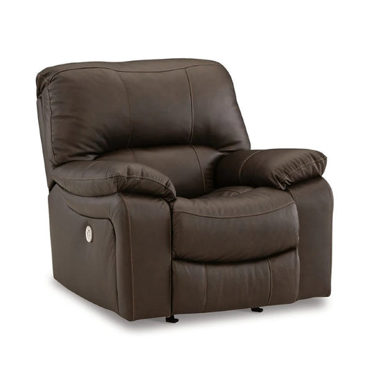 Leesworth - Dark Brown - Power Rocker Recliner