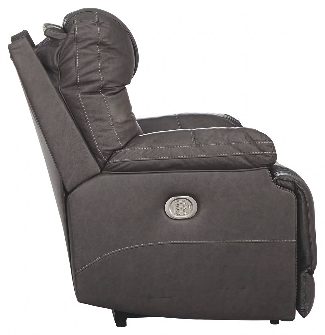 Wurstrow - Smoke - Pwr Recliner/Adj Headrest