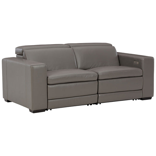 Texline - Gray - 3-Piece Power Reclining Sectional