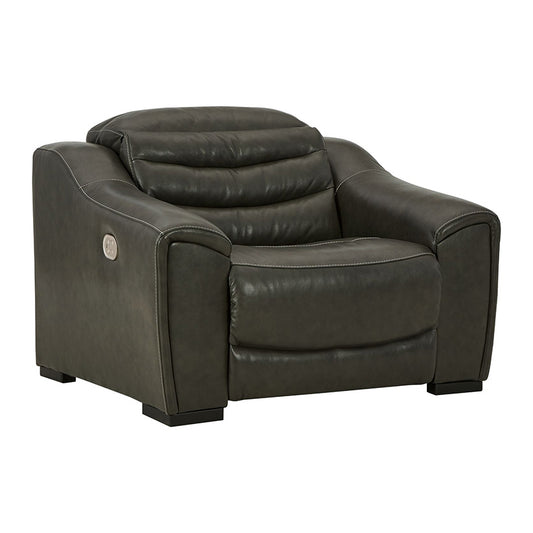 Center Line - Dark Gray - Pwr Recliner/Adj Headrest